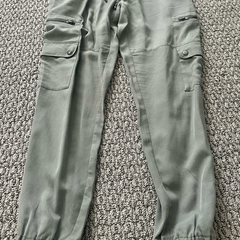 Banana Republic Sage Green Cargo Pants